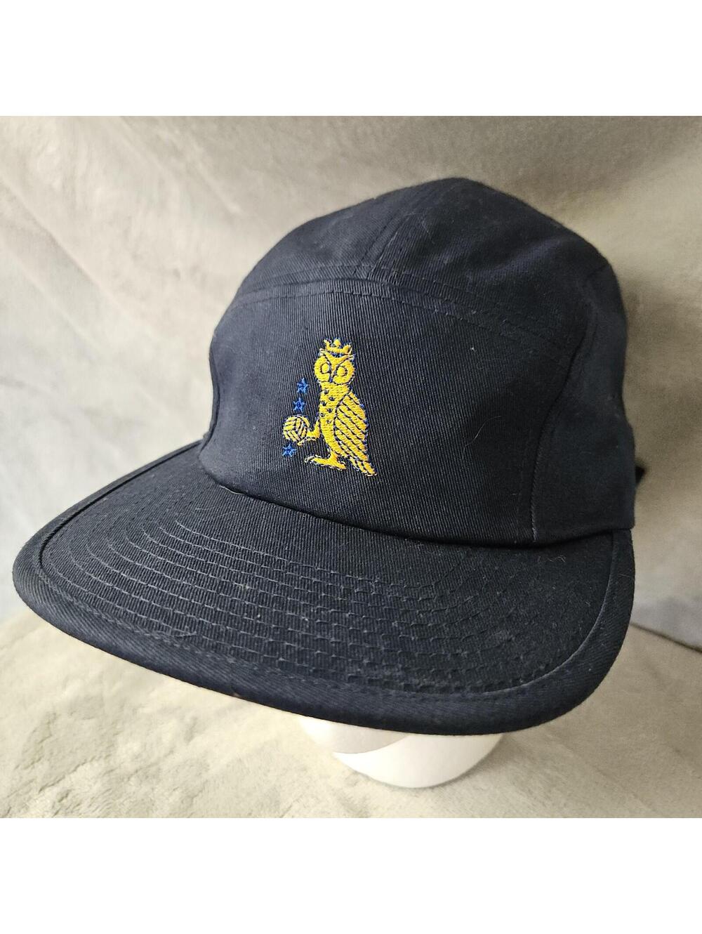 OVO October's Very Own Hat 5 Panel Basketball Embroidered Navy Blue Drake